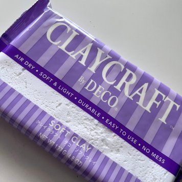 Белая глина Deco Clay 137гр claydr-1 фото